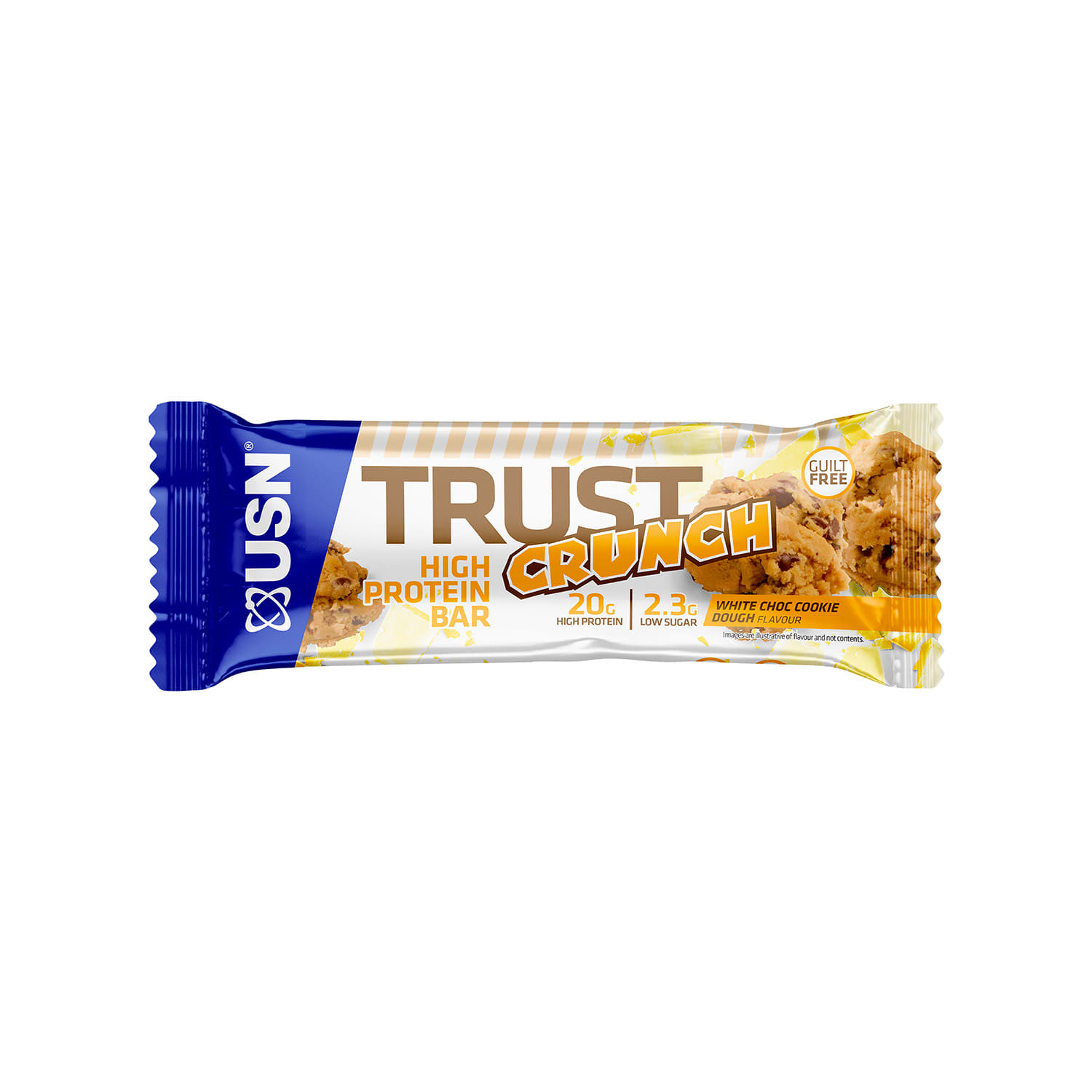 USN Protein Trust Crunch Bar Cookie Dough 60g
