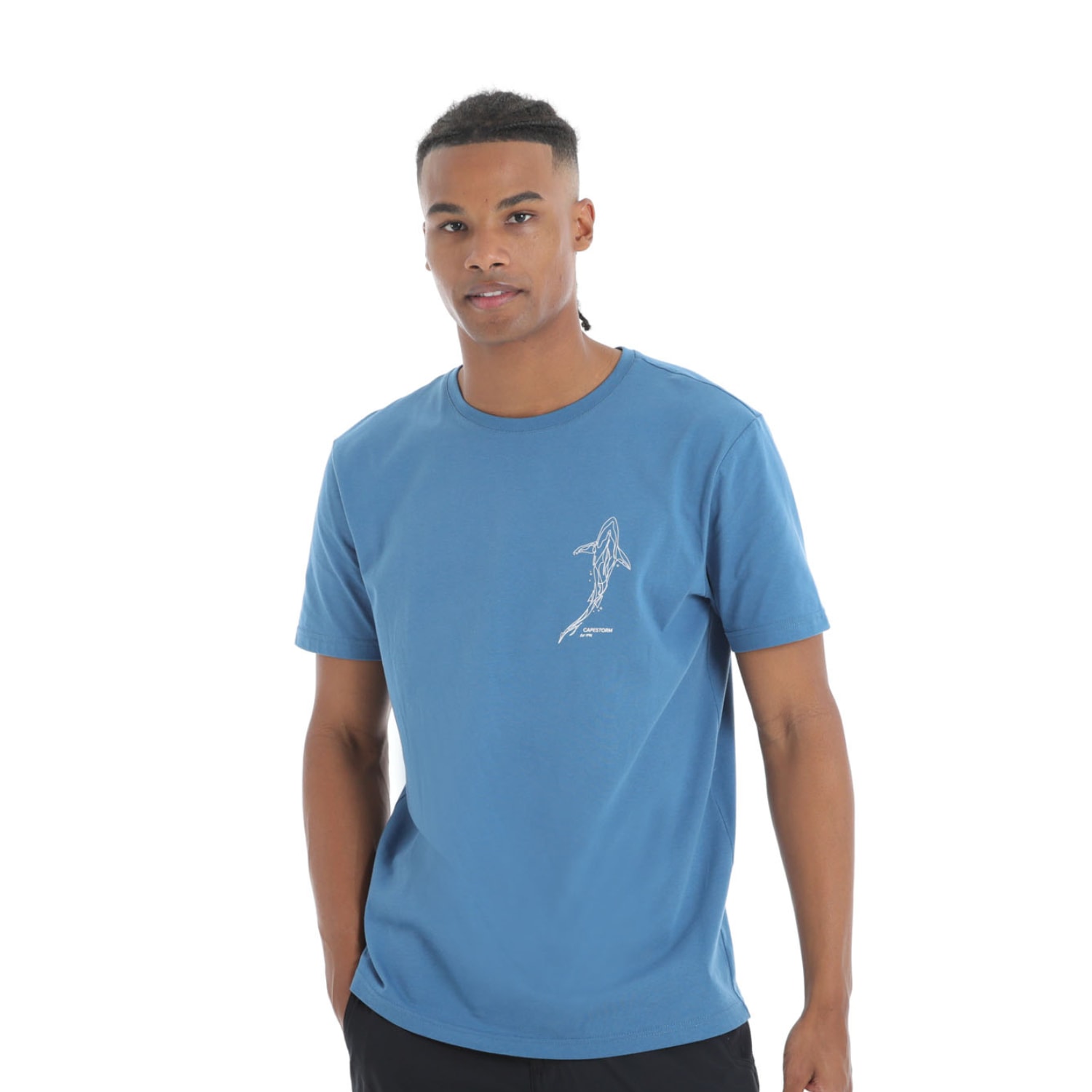 Capestorm Men's Whale Small Logo Tee