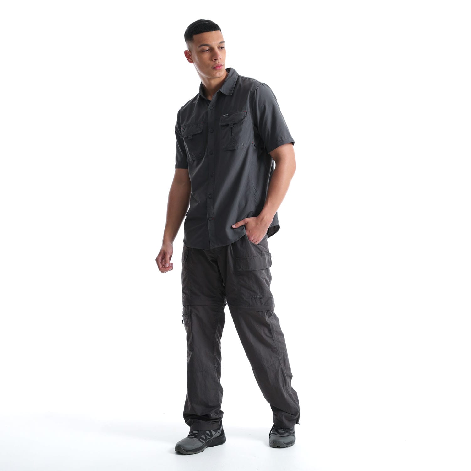 First Ascent Men&#039;s Husk Short Sleeve Shirt, product, variation 10