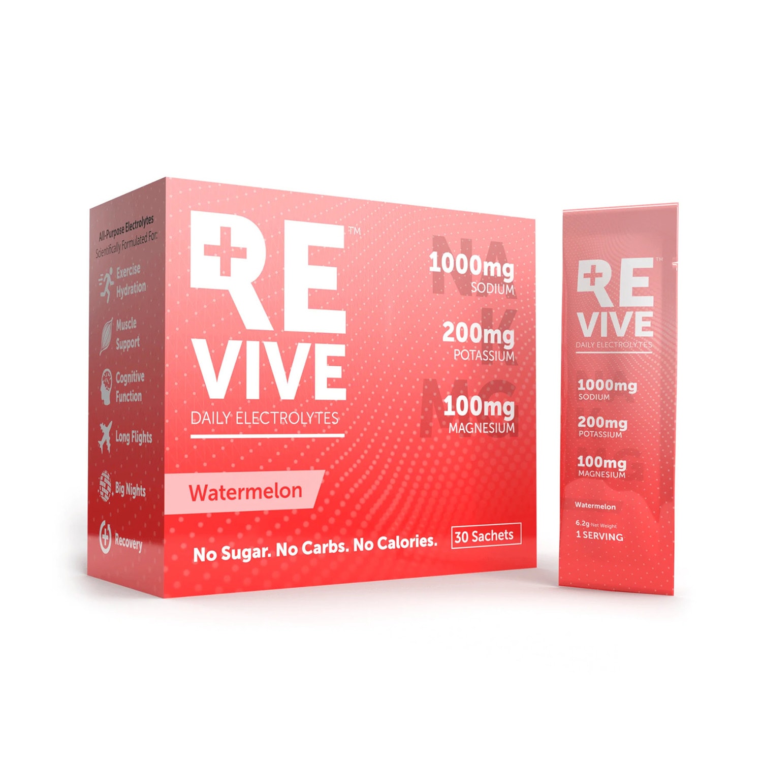 REVIVE Daily Electrolytes - Watermelon 30 Sachets