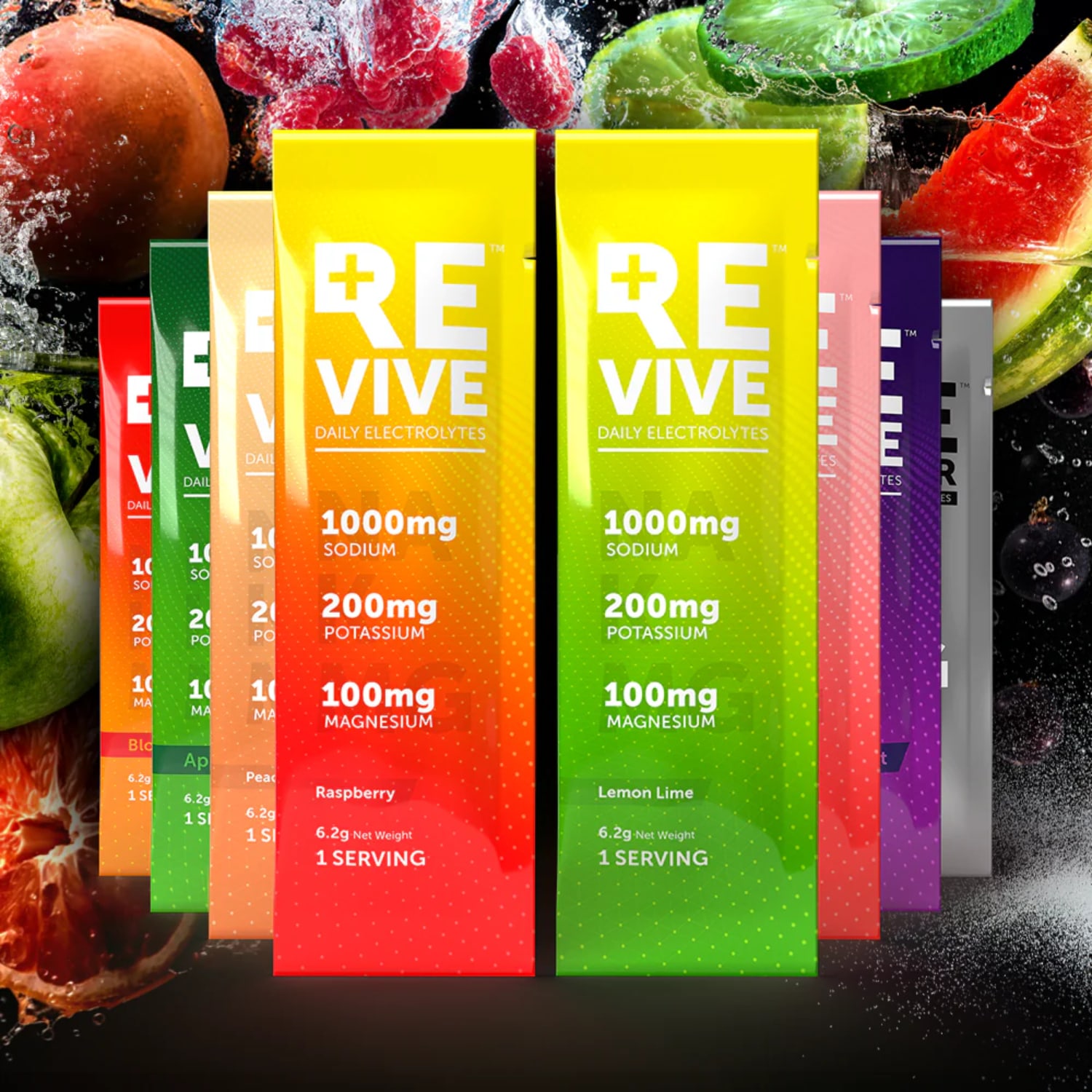 REVIVE Daily Electrolytes - Sample Variety 8 Sachets, product, variation 7