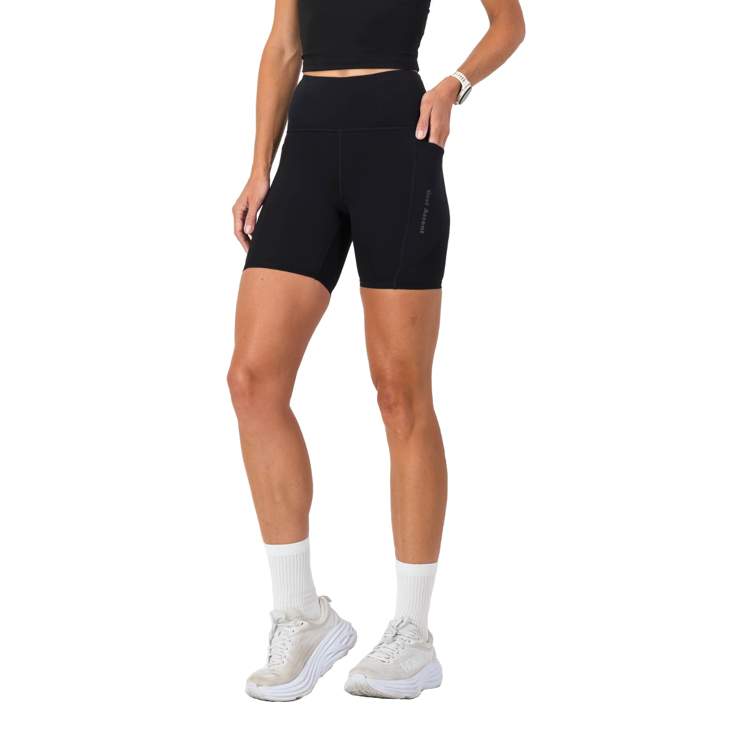 First Ascent Women&#039;s Zero 6&#039;&#039; Running Short Tight, product, variation 4