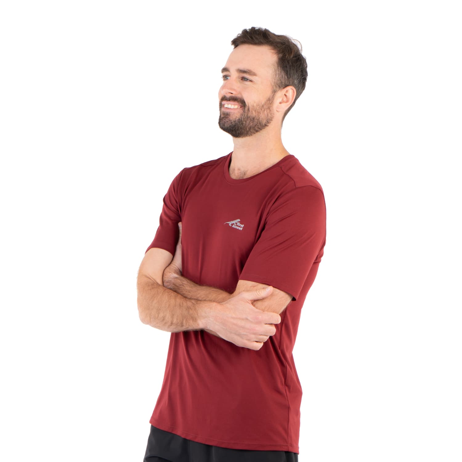 First Ascent Men&#039;s Corefit Running Tee, product, variation 4