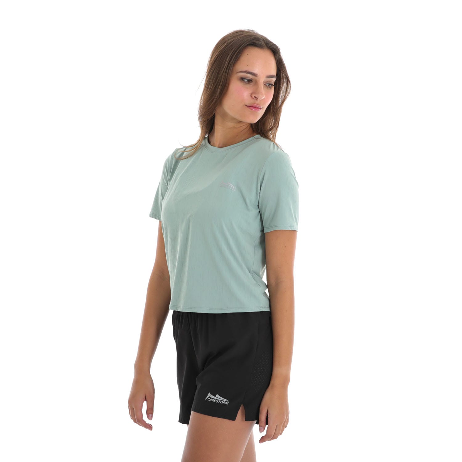 Capestorm Women&#039;s Textured Running Tee, product, variation 3