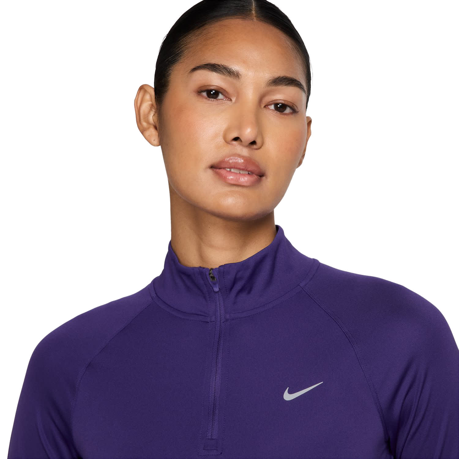 Nike Women&#039;s Tempo Dri Fit 1/2 Zip Running Long Sleeve, product, variation 3