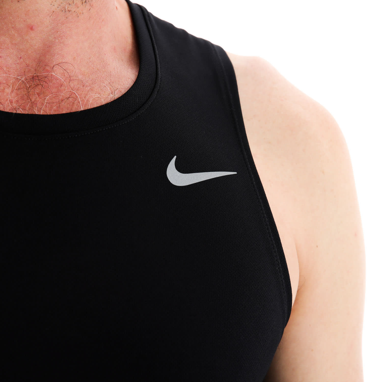 Nike Men&#039;s Dri Fit Miler Running Vest, product, variation 5