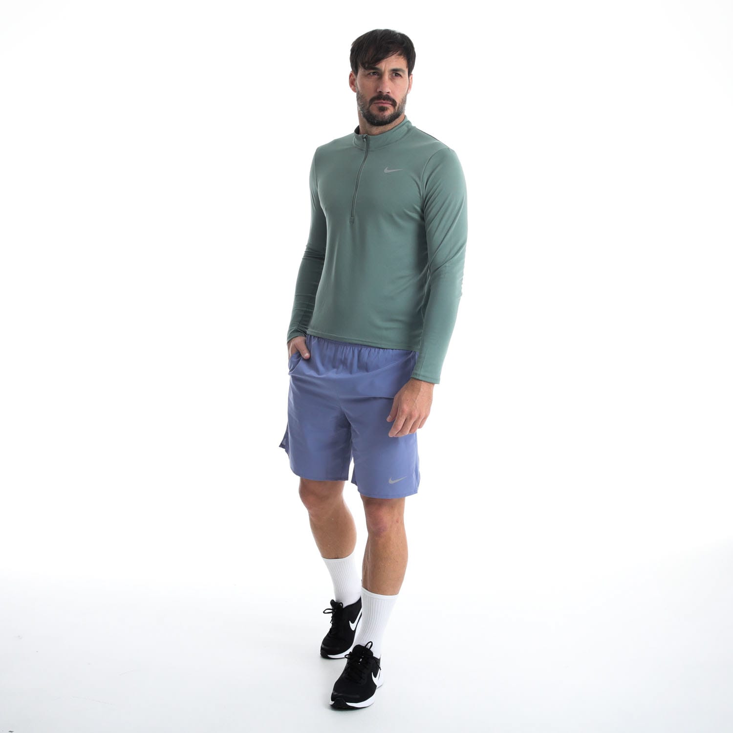 Nike Men&#039;s Pacer 1/2 Zip Long Sleeve Running Top, product, variation 8