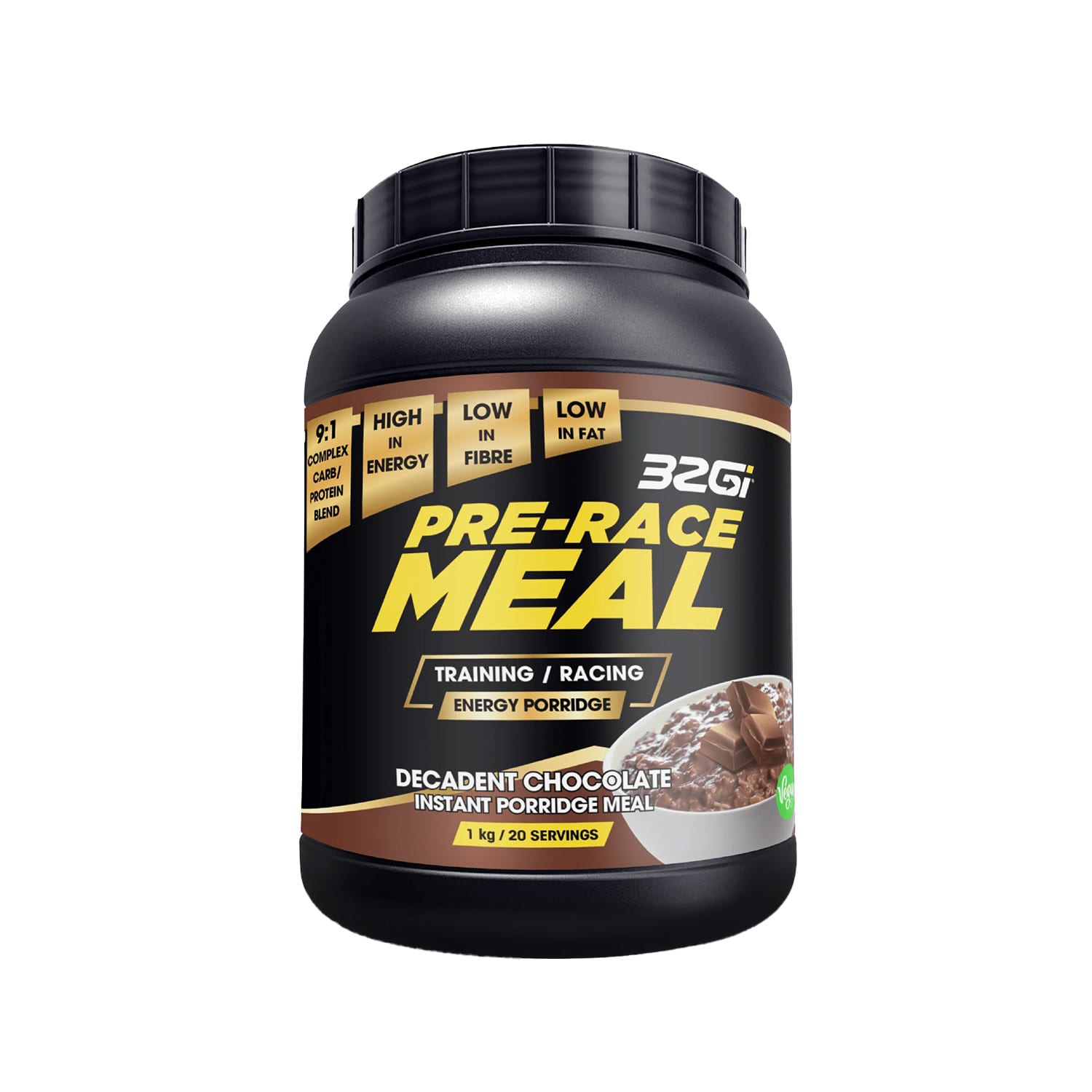 32Gi Pre-Race Meal- Energy Porridge Tub 1kg, product, variation 2