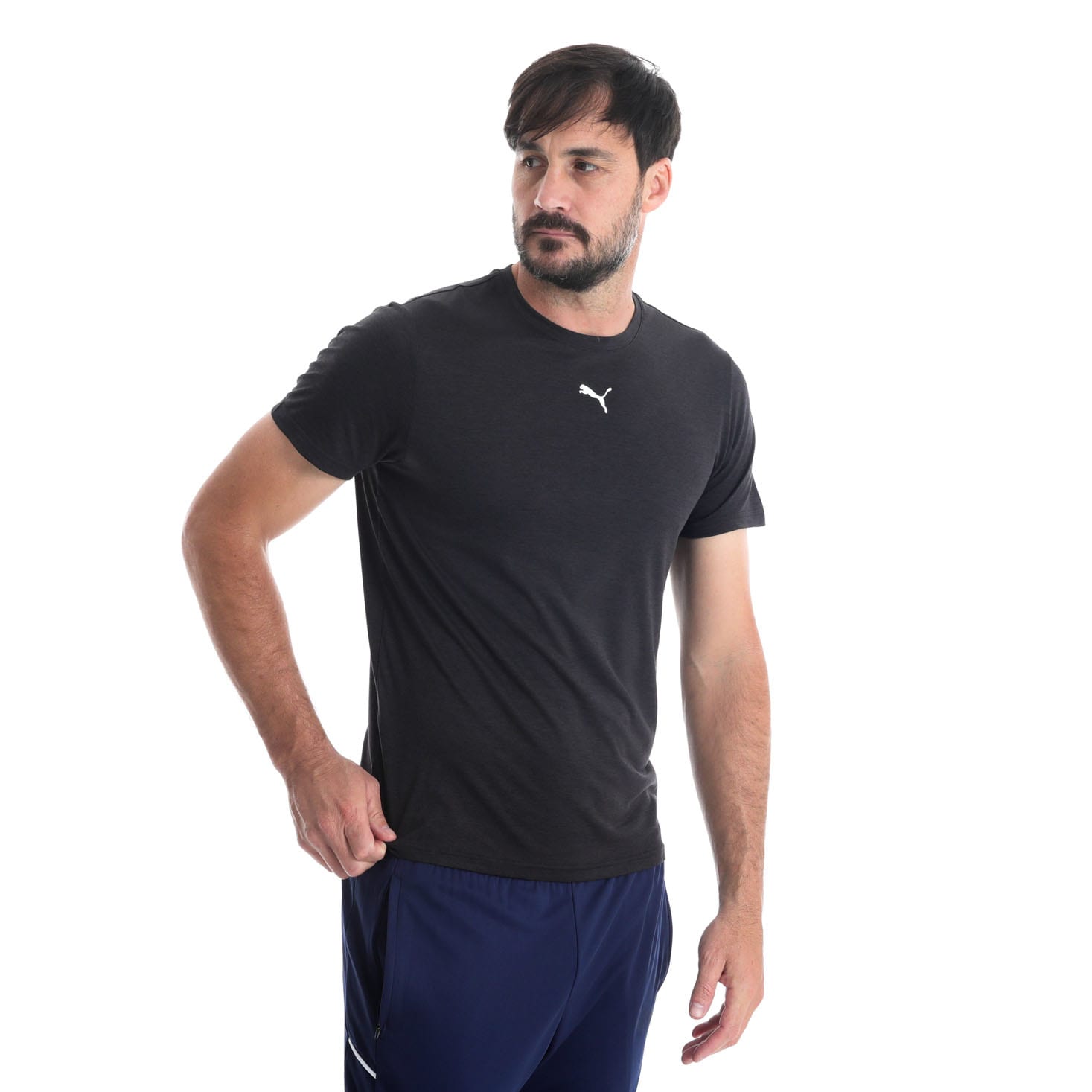 Puma Men&#039;s Essential Heather Cat Tee, product, variation 2