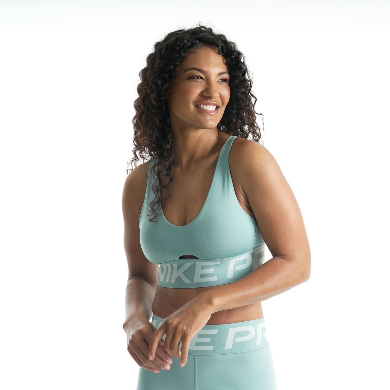 Nike Woman&#039;s Pro Indy Bold Plunge Bra, product, variation 2