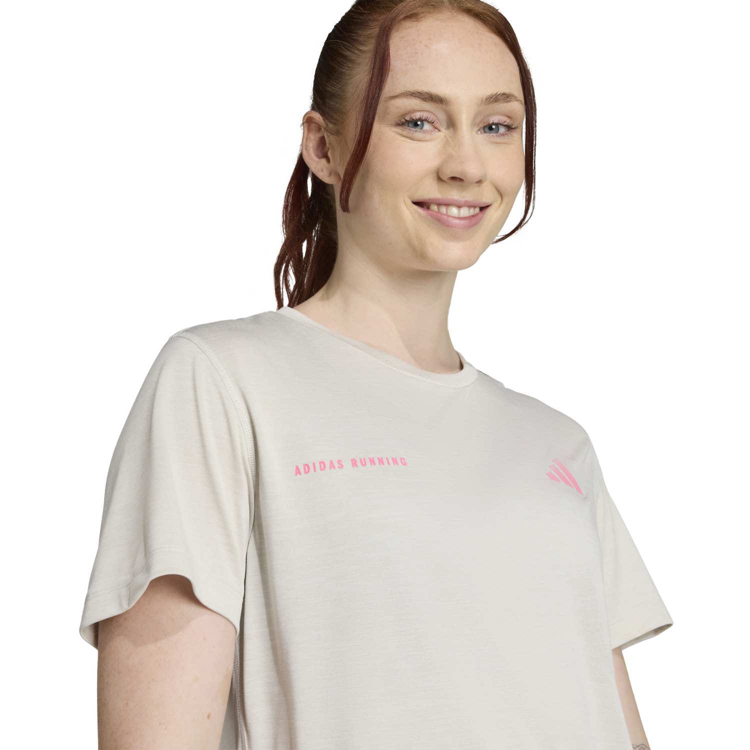 adidas Women&#039;s Own The Run Melange Running Tee, product, variation 4