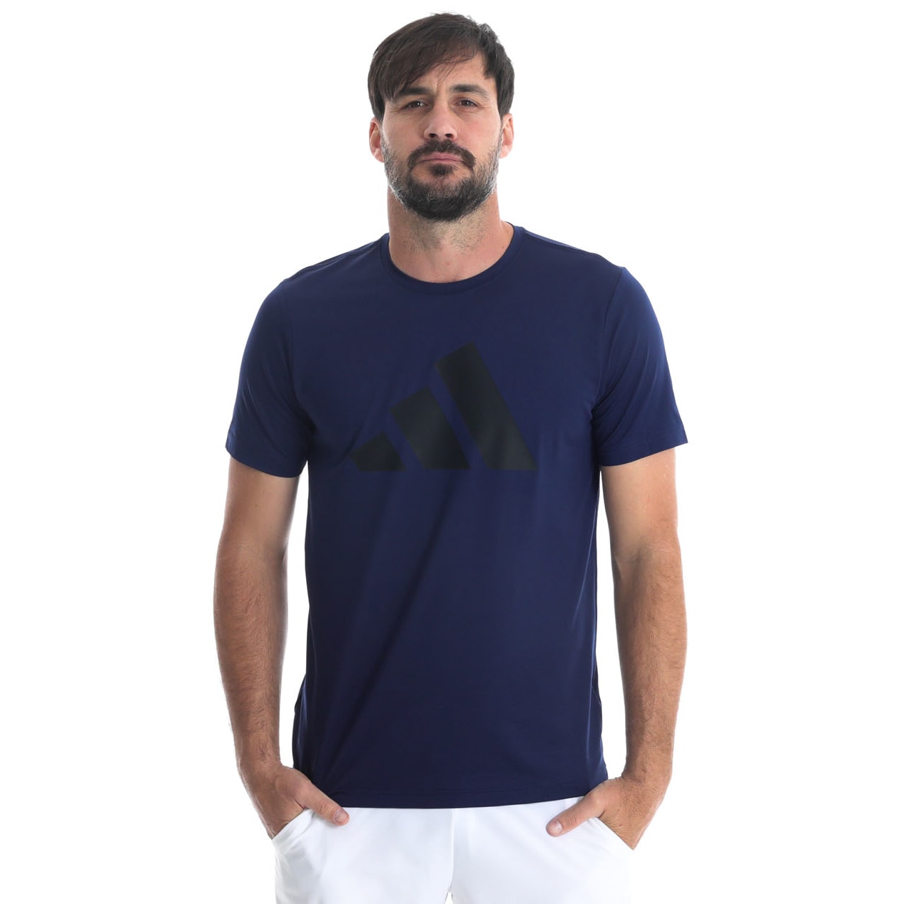 adidas Men's Training Essential Big Logo Tee