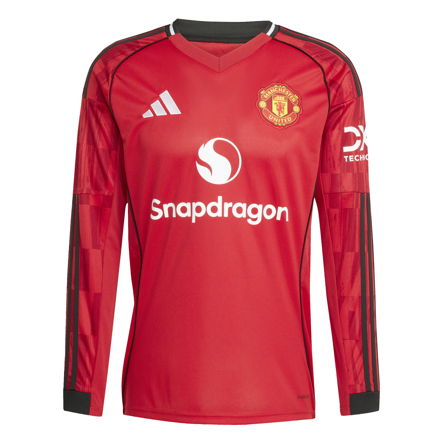 Manchester United Men's Home 25/26 Long Sleeve Jersey