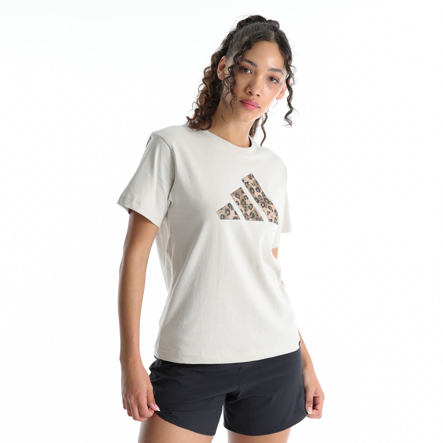 adidas Women&#039;s Big Logo Animal Tee, product, variation 5