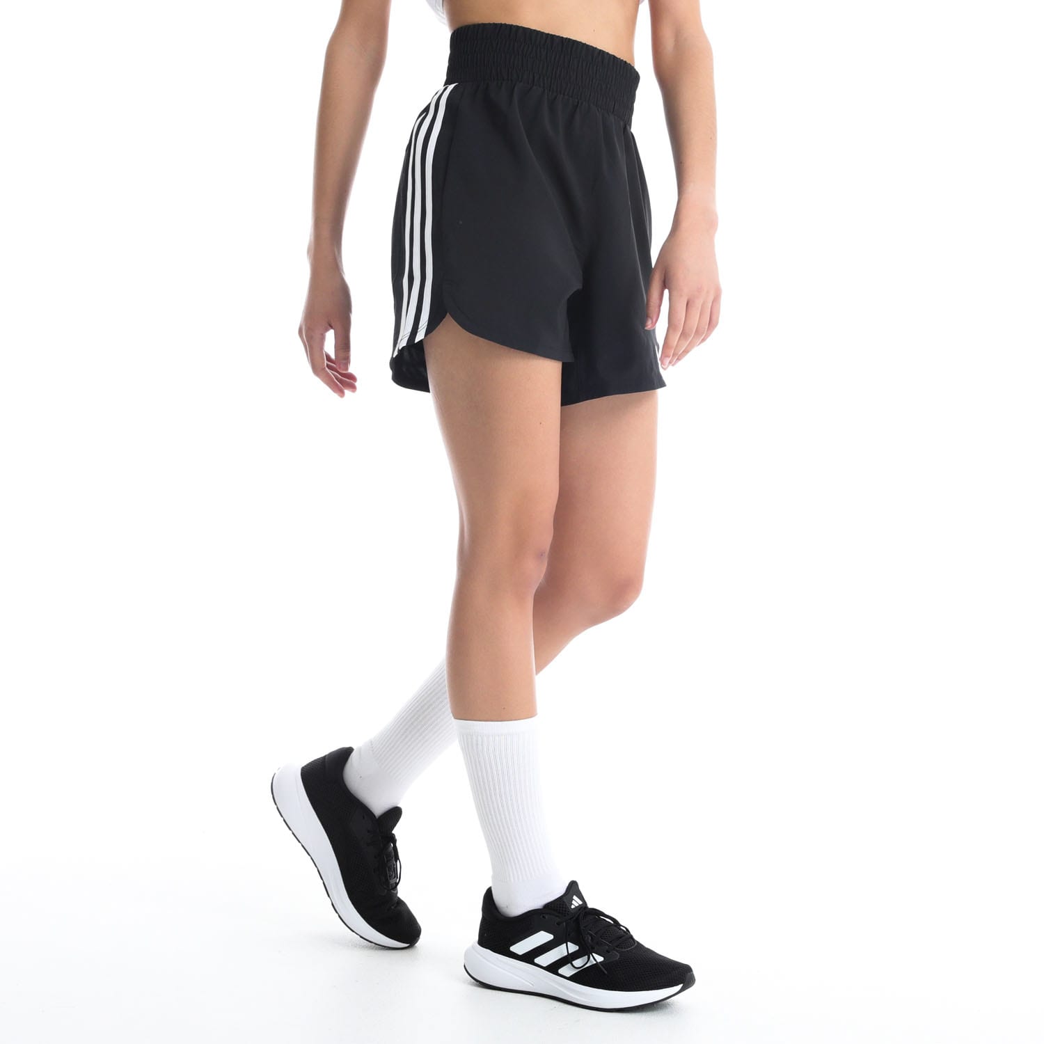 adidas Women&#039;s Pacer Woven High Rise Gym Short, product, variation 6