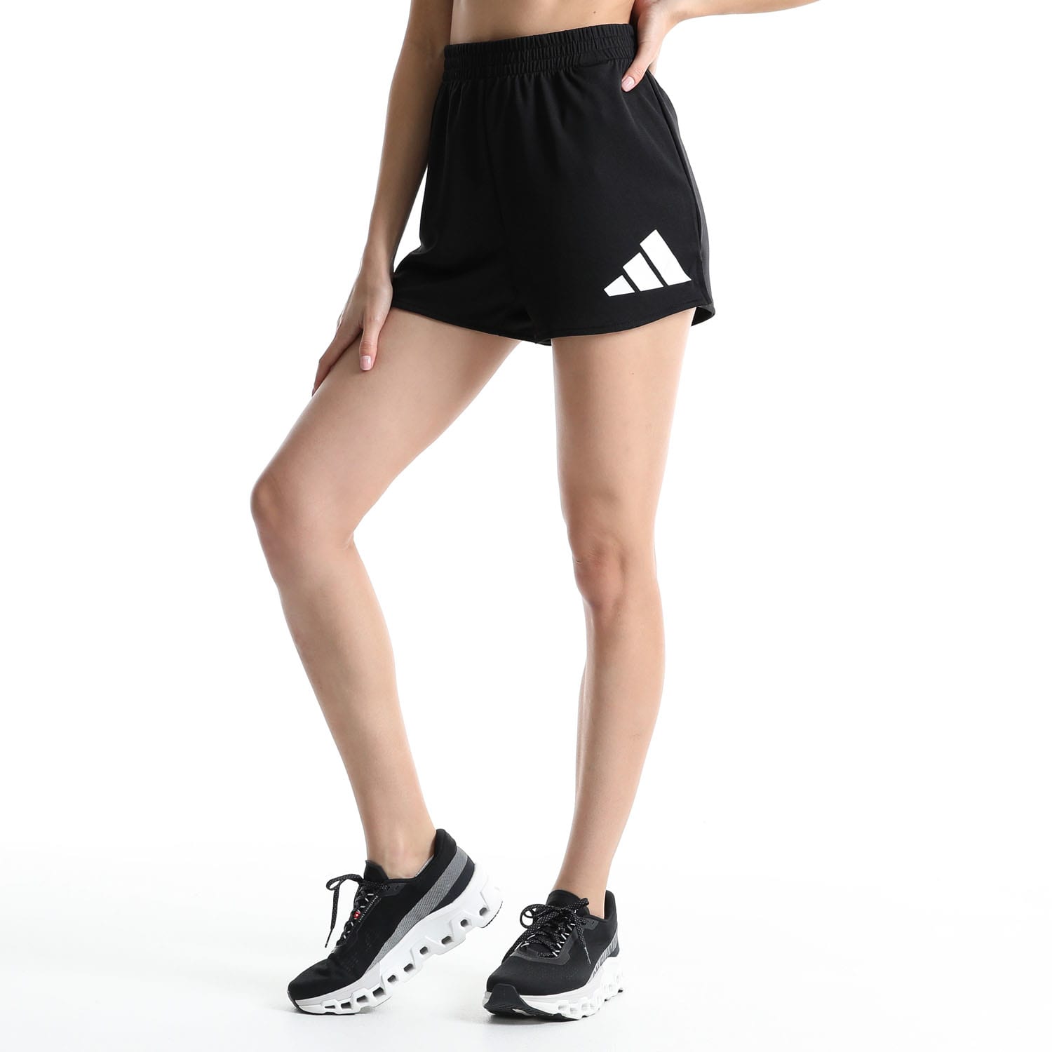 adidas Women&#039;s Big Logo Training Gym Short, product, variation 4