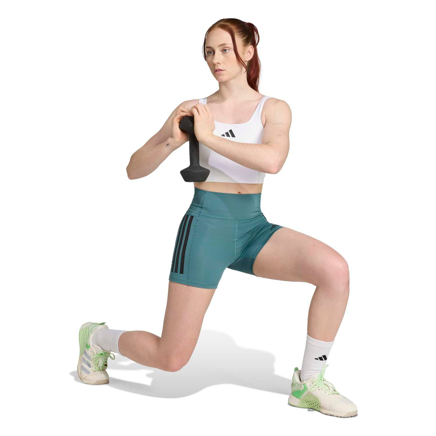 adidas Women&#039;s Optime Short Gym Tight, product, variation 4