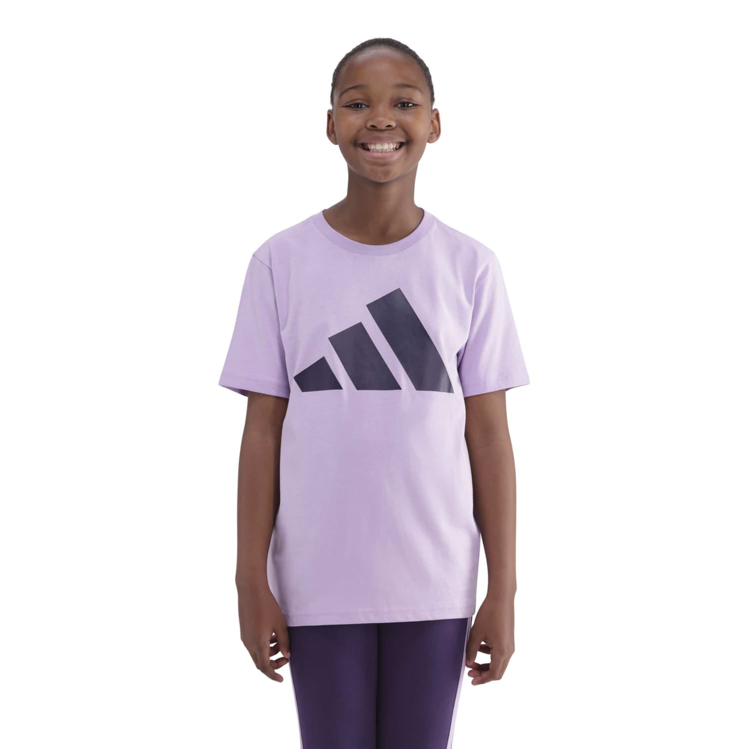 adidas Girls Essential Big Logo Tee