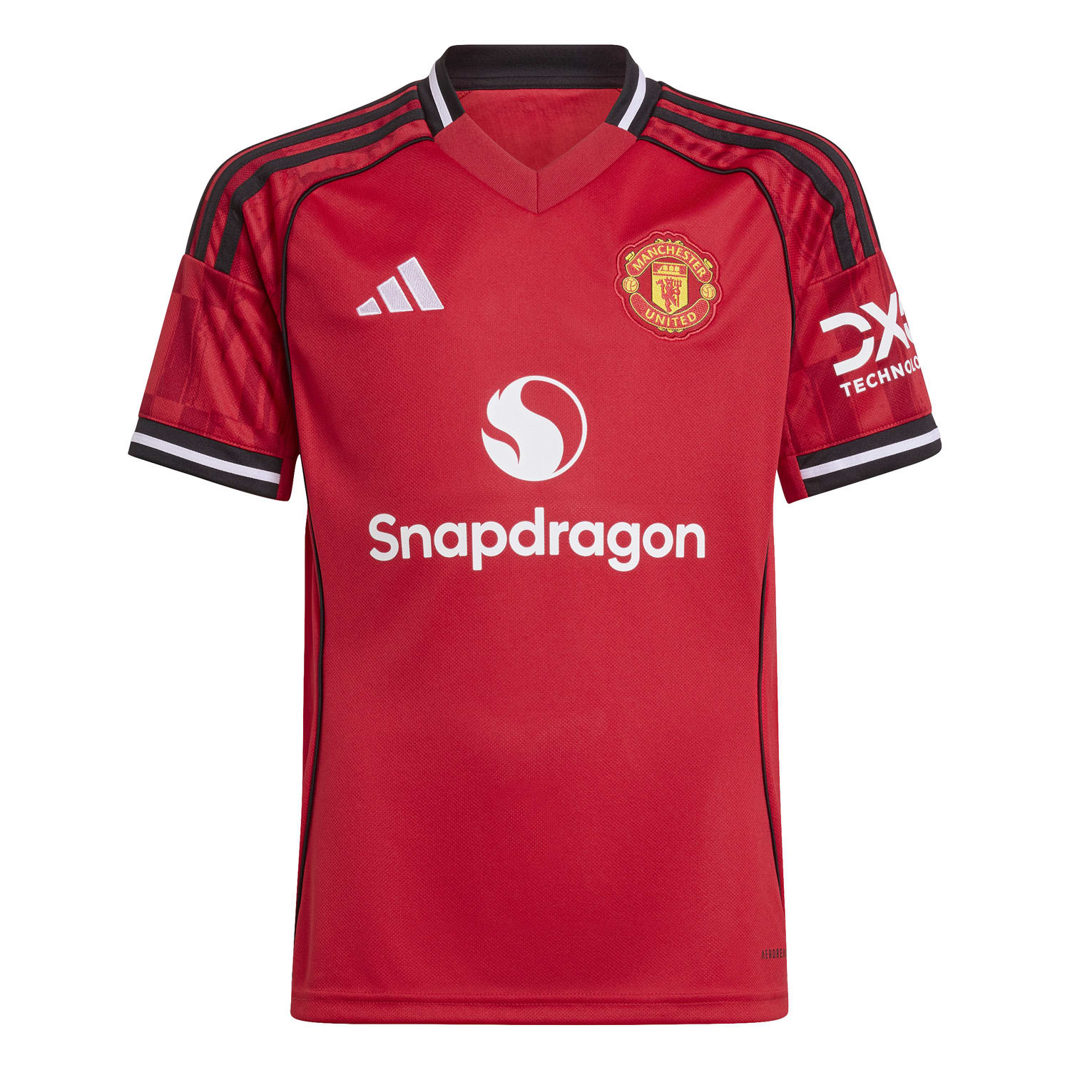 Manchester United Junior Home 25/26 Soccer Jersey