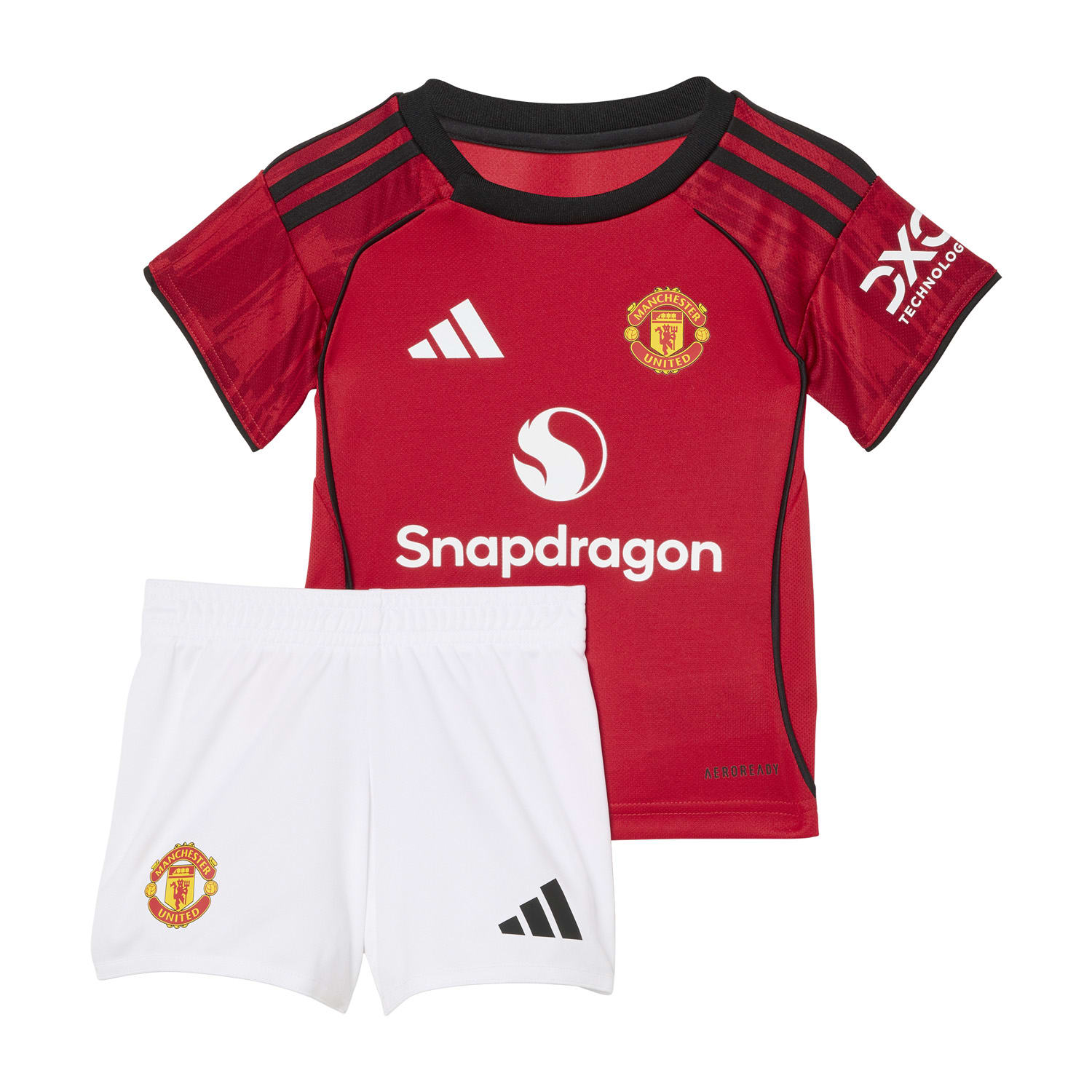 Manchester United Home Baby 25/26 Soccer Kit