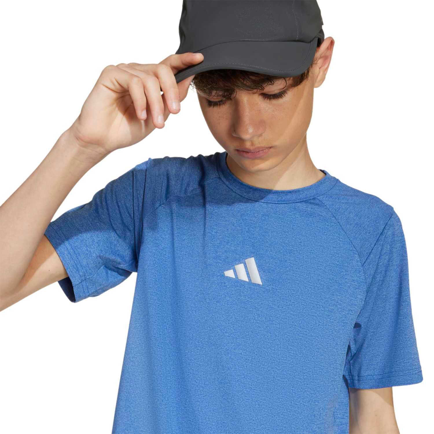 adidas Boys Game Time Training Tee, product, variation 3