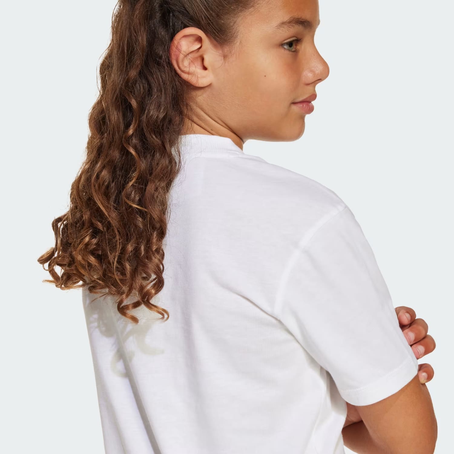 adidas Boys Small Logo Tee, product, variation 4