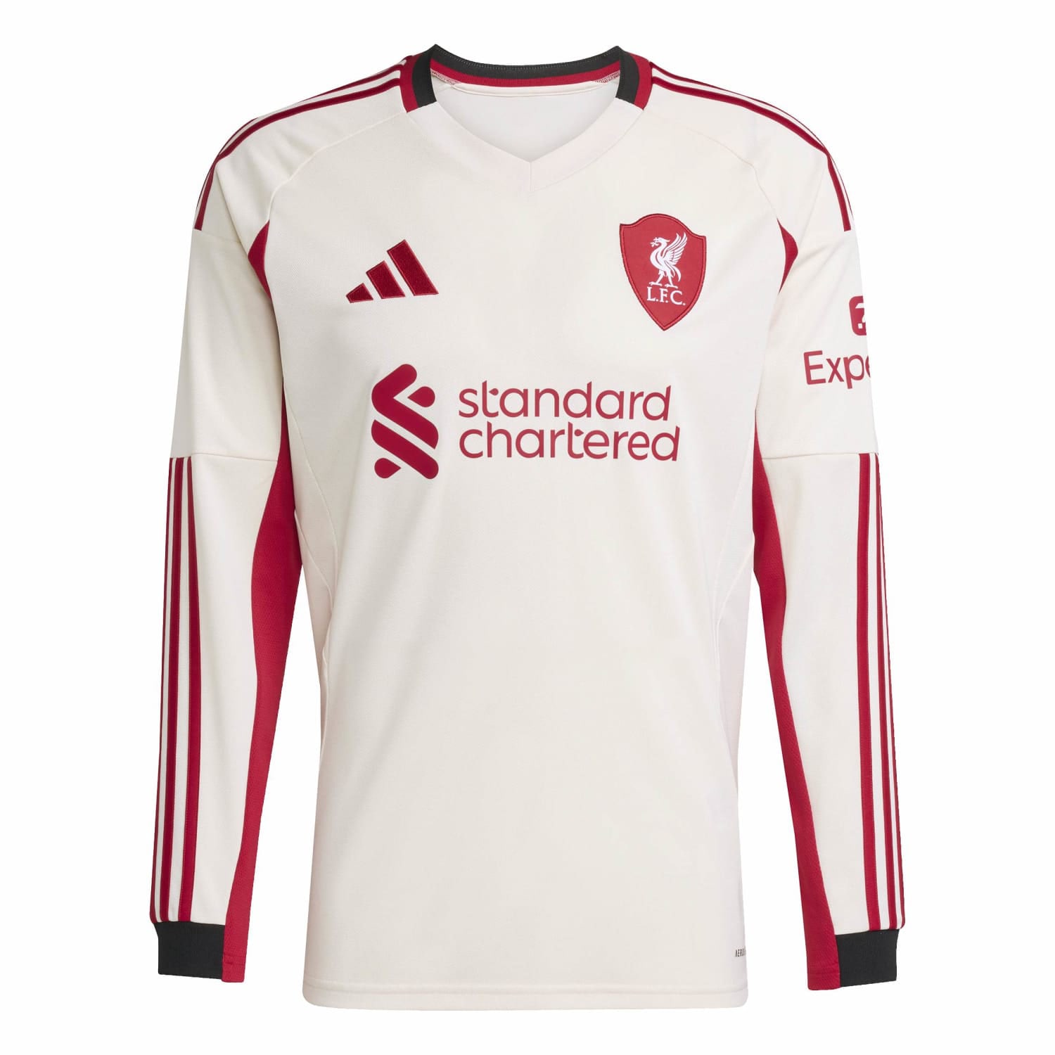 Liverpool Men's Away 25/26 Long Sleeve Soccer Jersey