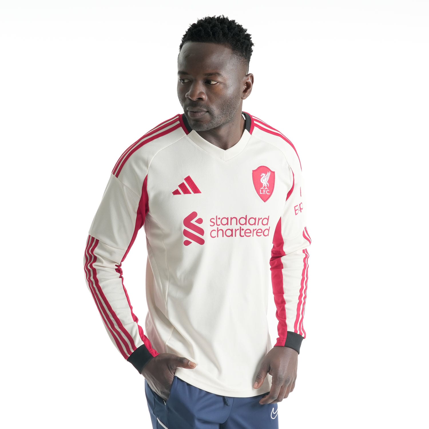 Liverpool Men&#039;s Away 25/26 Long Sleeve Soccer Jersey, product, variation 4