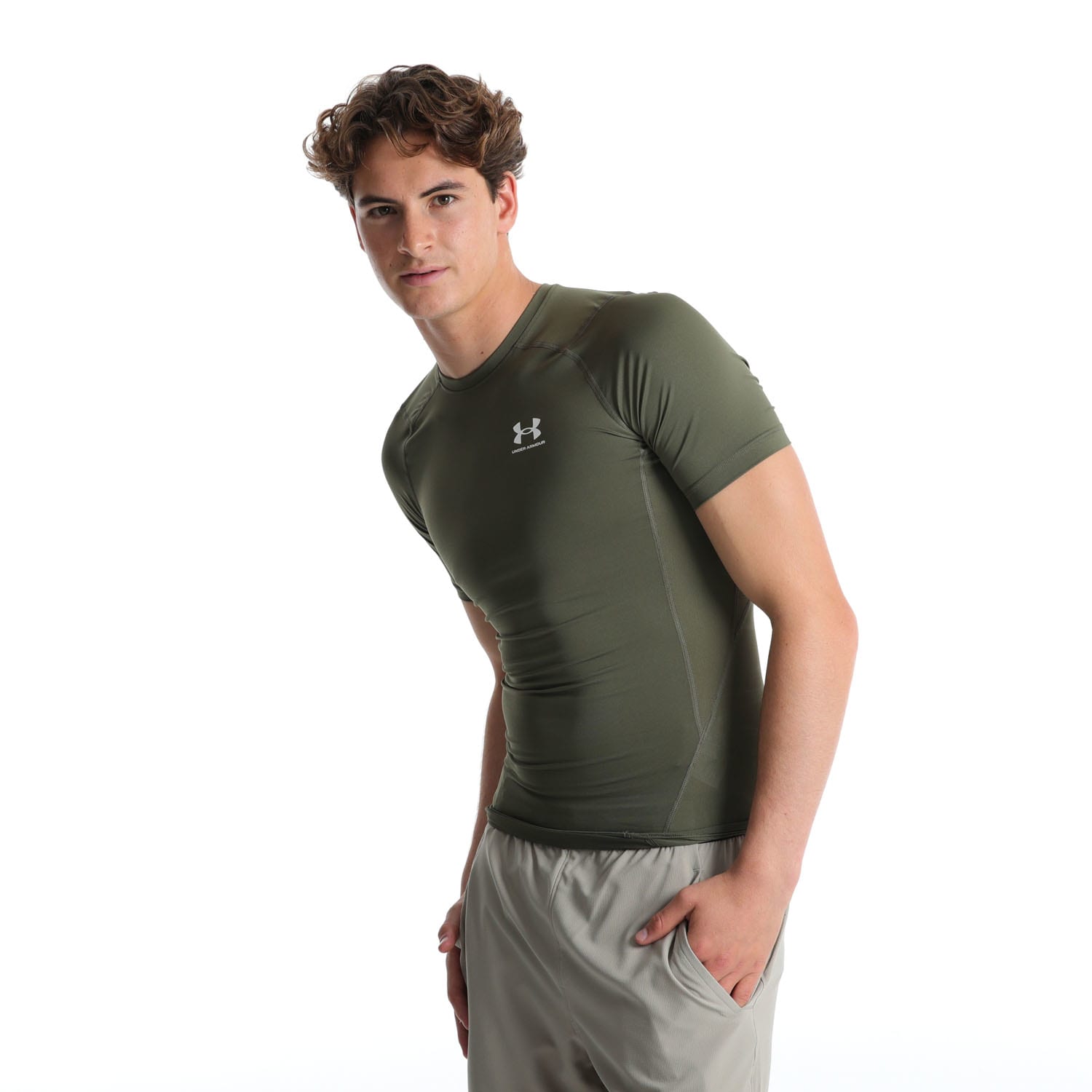 Under Armour Men&#039;s Heat Gear Armour Running Tee, product, variation 3