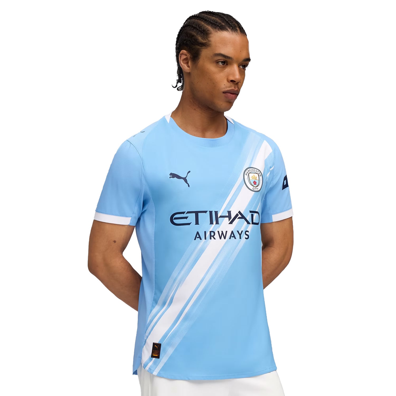 Manchester City Men&#039;s Home 25/26 Match Jersey, product, variation 3