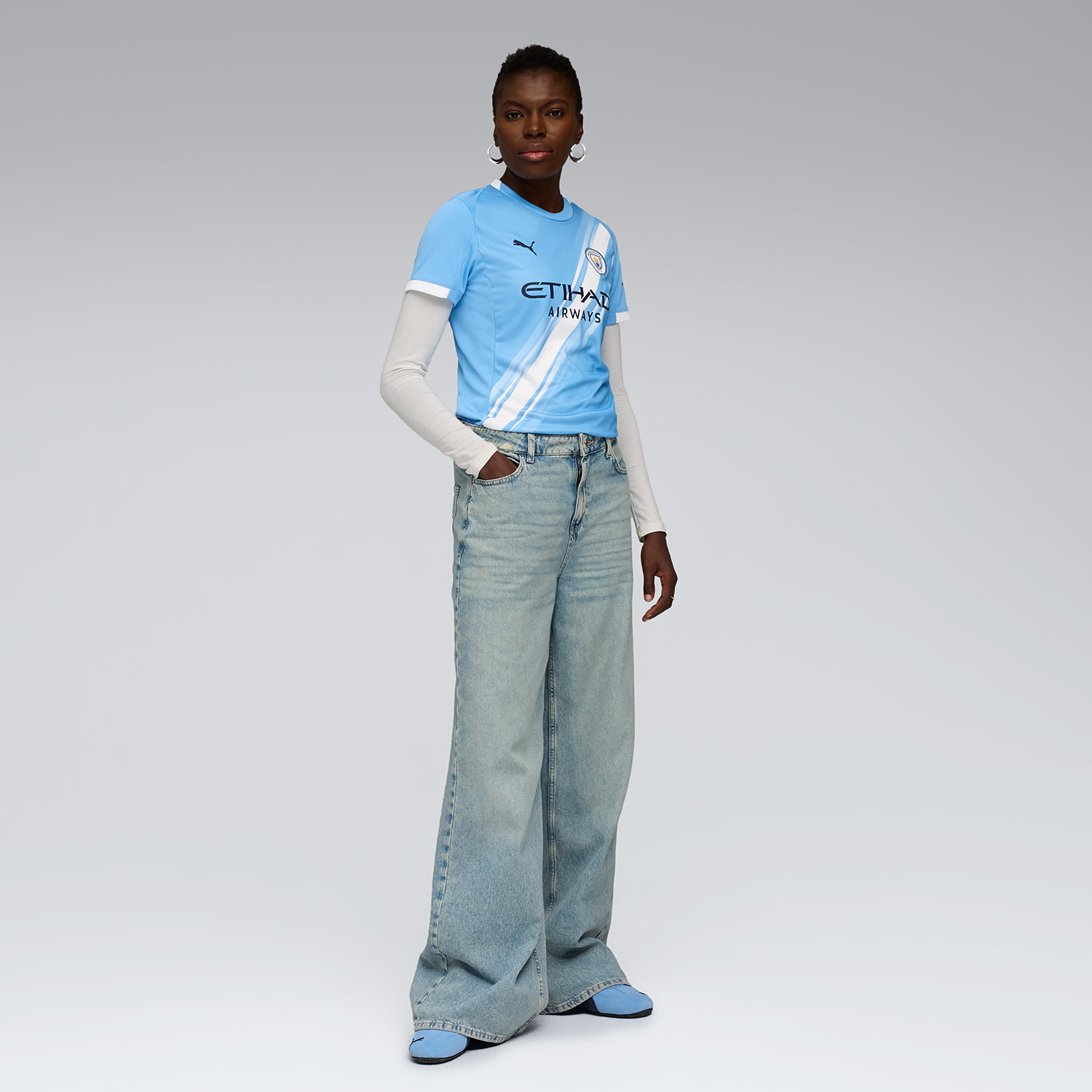 Manchester City Women&#039;s Home 25/26 Soccer Jersey, product, variation 5