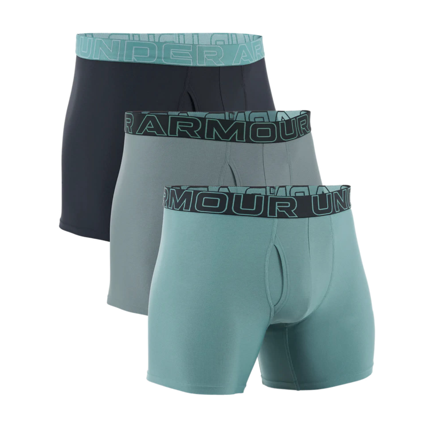 Under Armour Men's Performance Tech Mesh 6'' 3 Pack