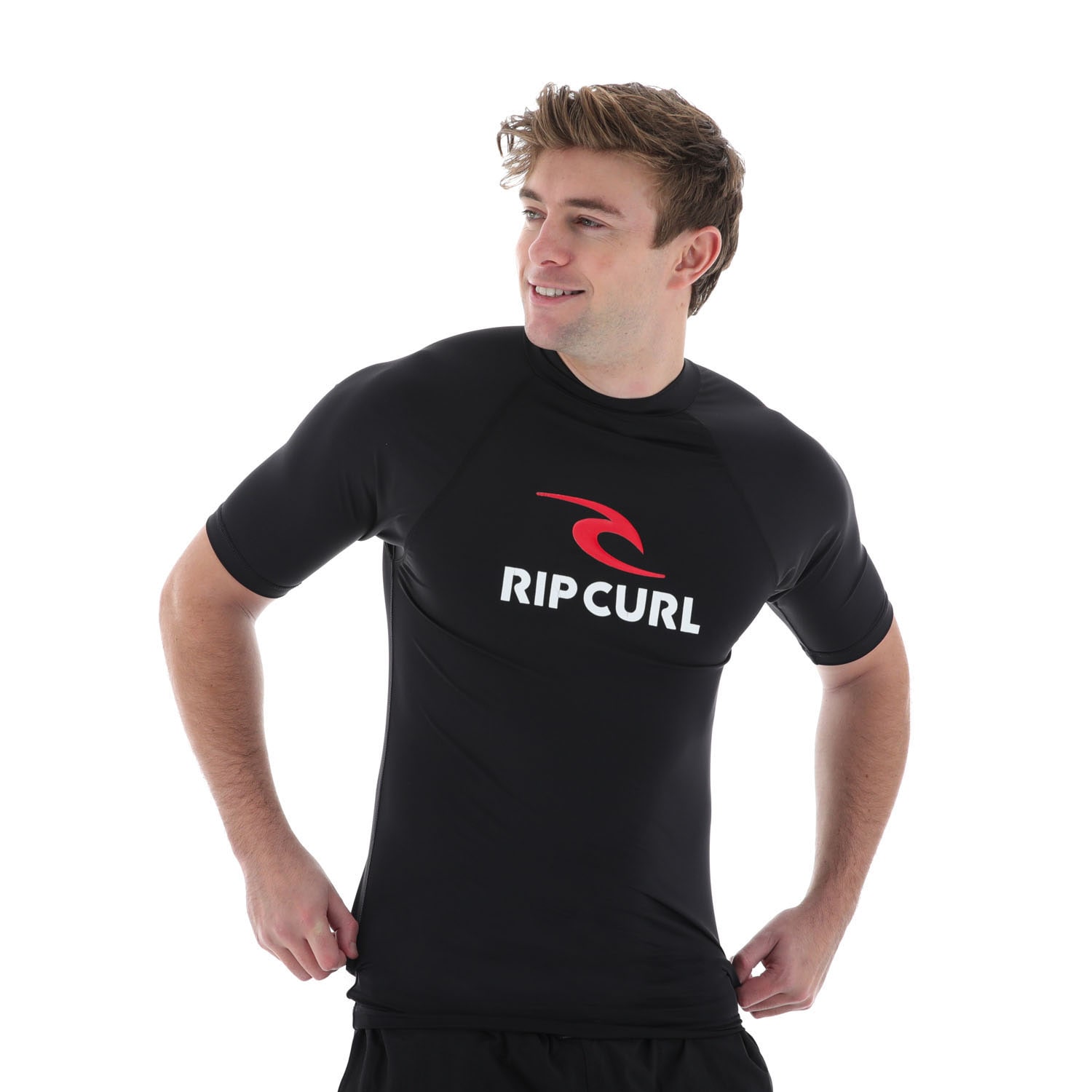 Rip Curl Men&#039;s New Corpo Short Sleeve Rashvest, product, variation 2
