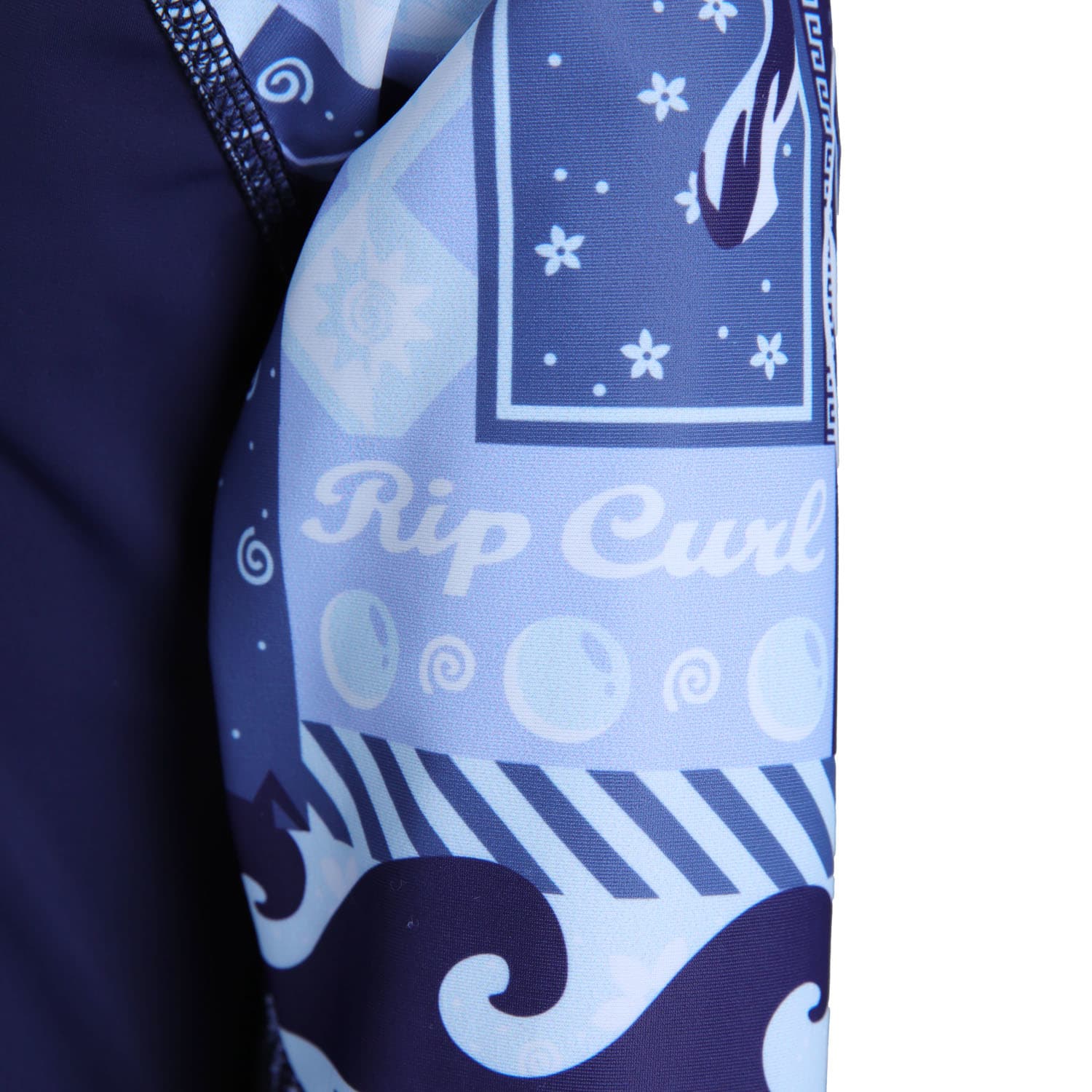 Rip Curl Girls Paradise Long Sleeve Rashvest, product, variation 3