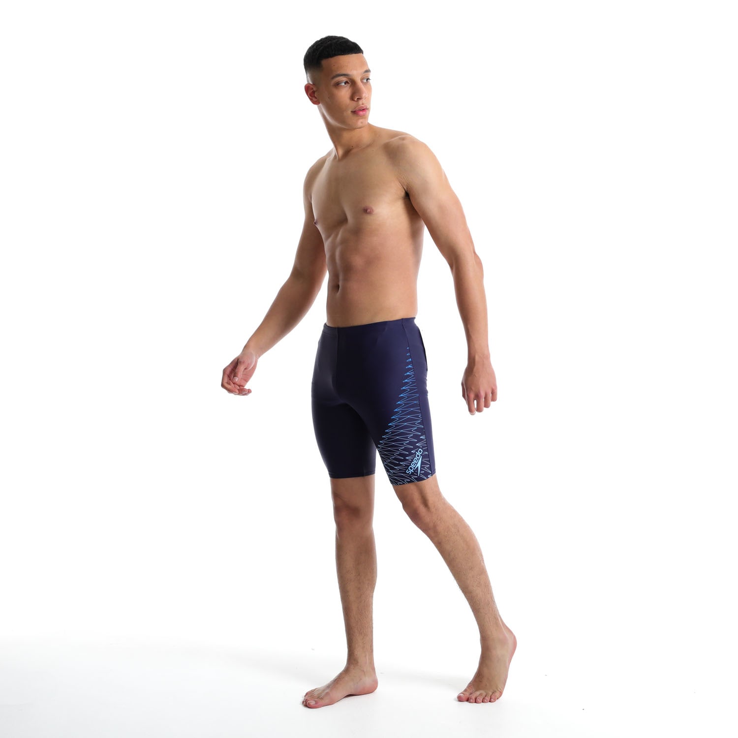 Speedo Men&#039;s Medley Logo Swim Jammer, product, variation 2