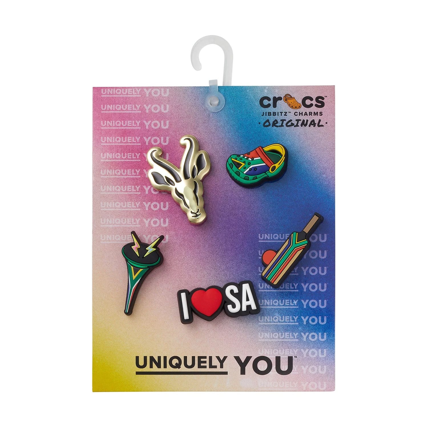 Crocs South African Sport 5 Pack Jibbitz, product, variation 4