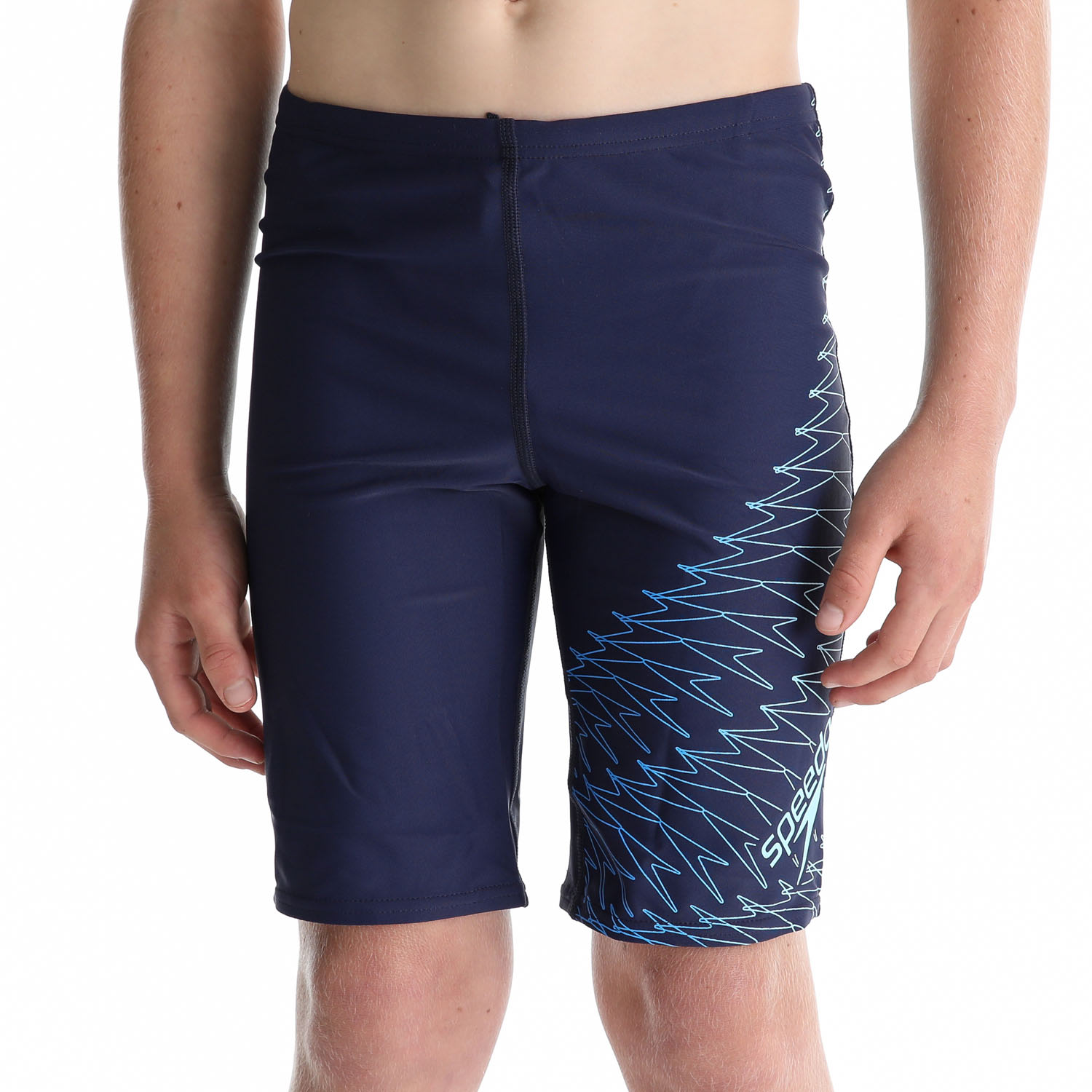 Speedo Boys Medley Logo Swim Jammer