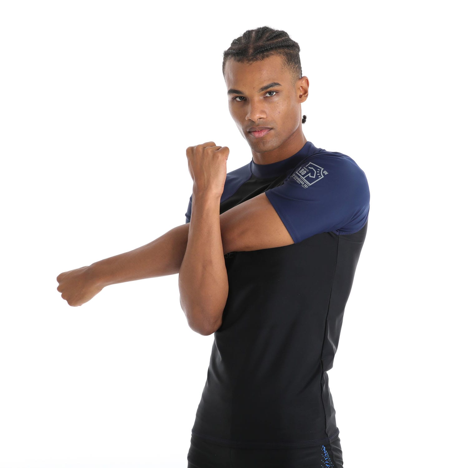 Second Skins Men&#039;s Iconic Short Sleeve Rashvest, product, variation 3