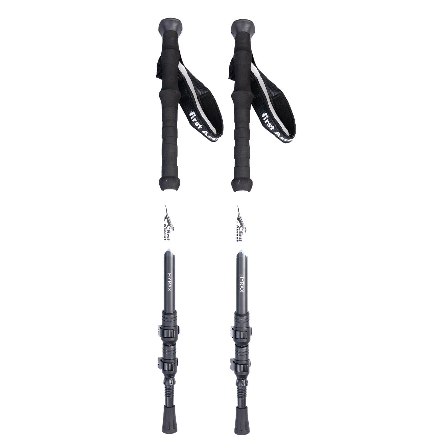 First Ascent Hyrax Twin Trekking Pole
