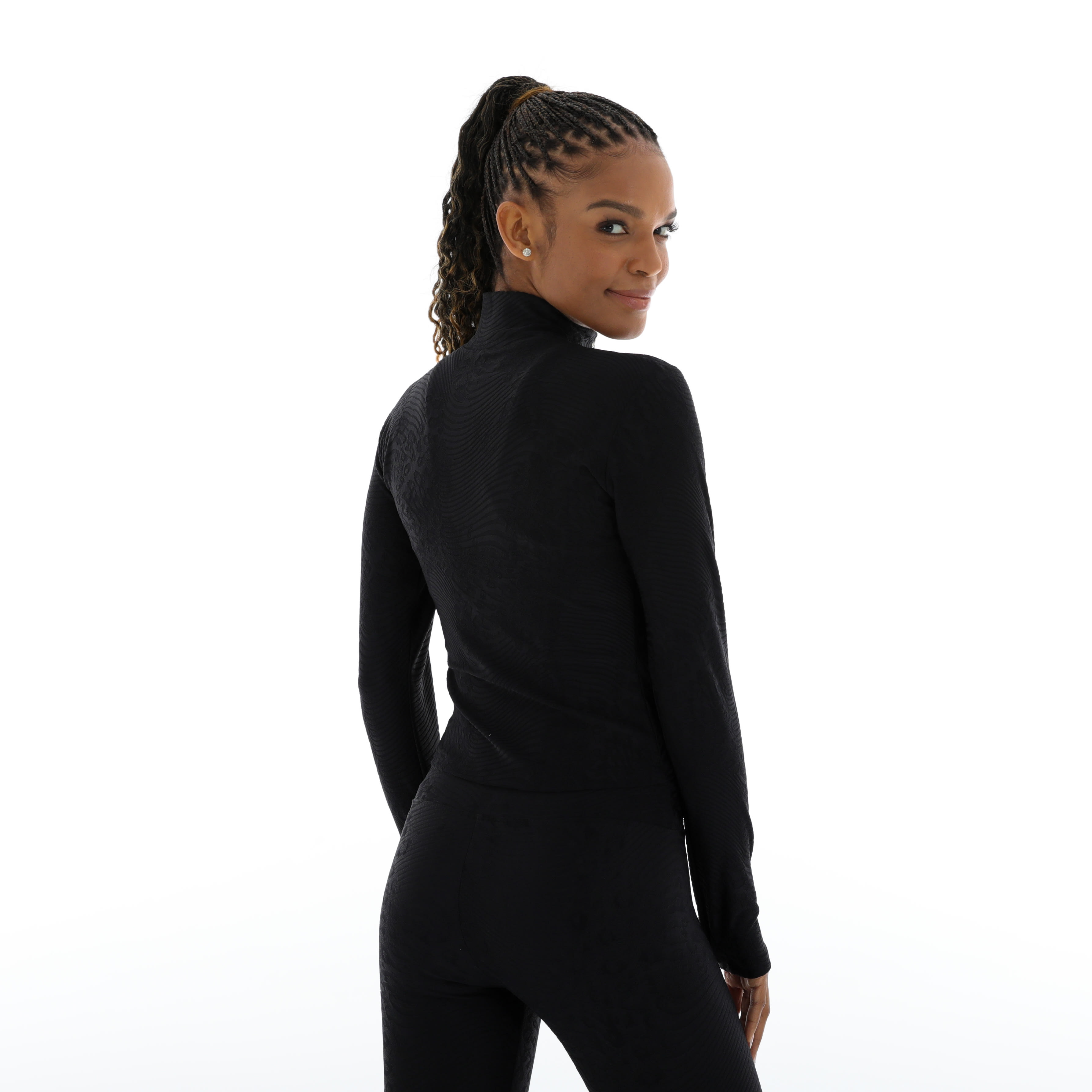 OTG Women&#039;s Texture Animal Gym Jacket, product, variation 4