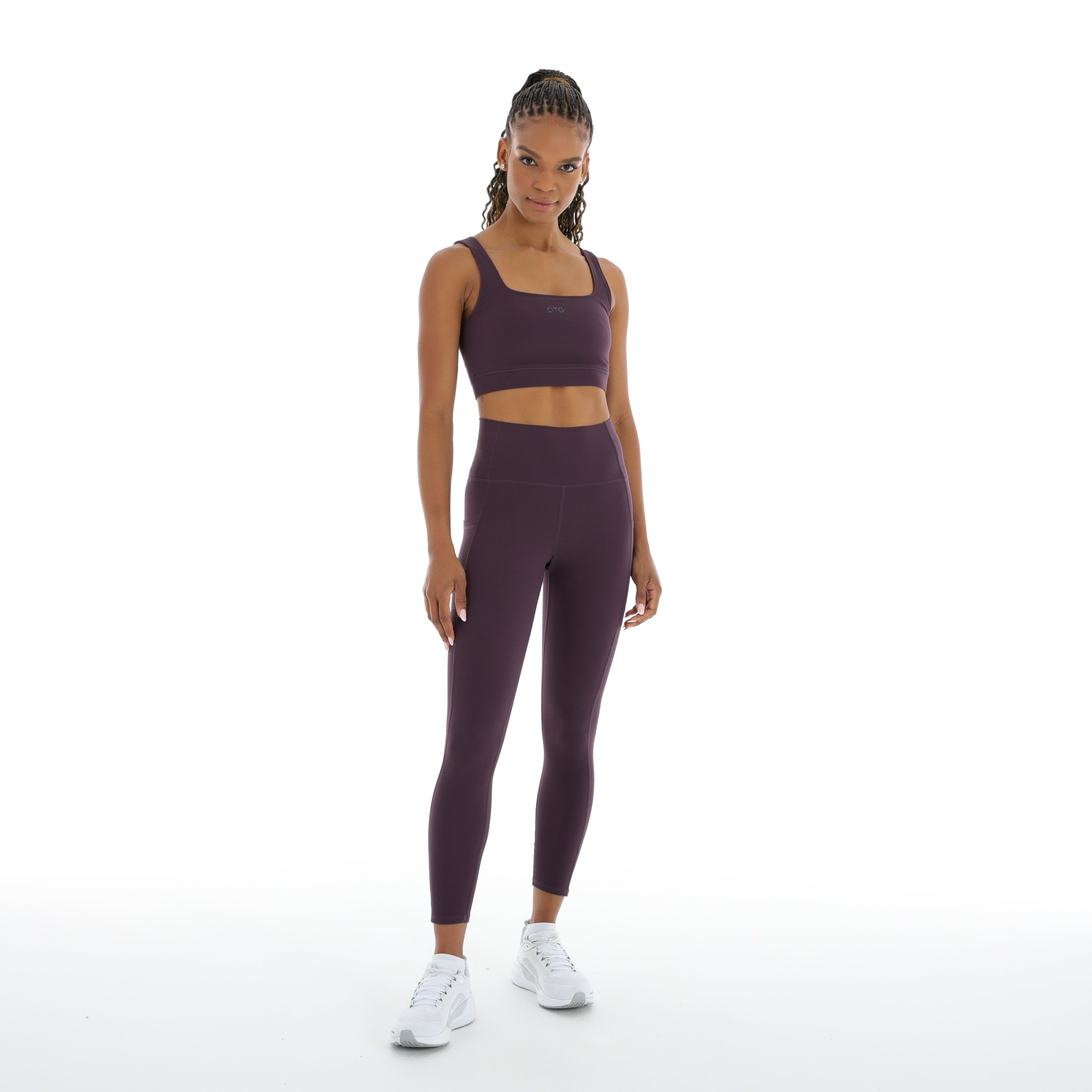 OTG Women&#039;s Zeal Rib Back to Front Crop, product, variation 2