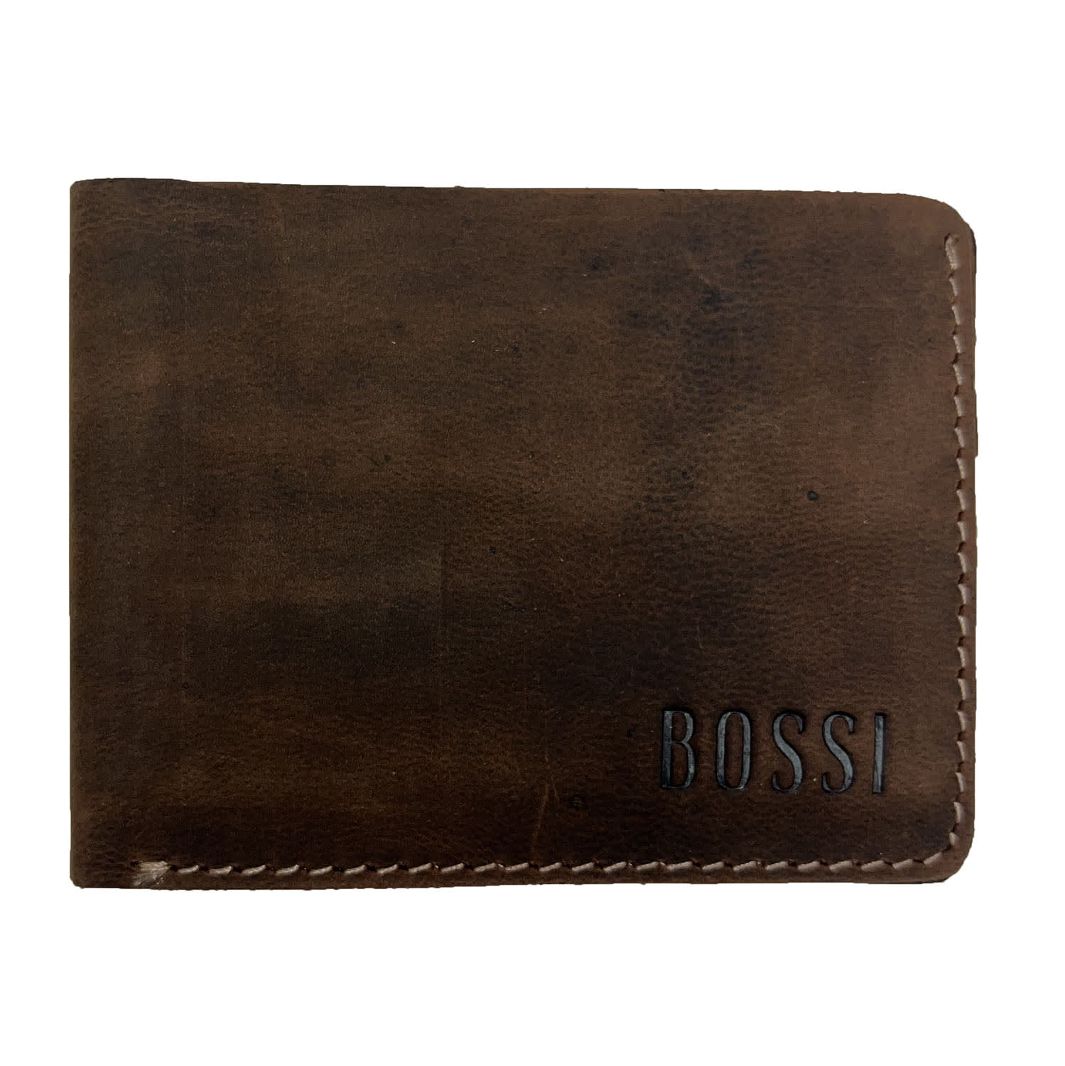 Bossi Boabab Billfold V2 Goat Oily Hunter - Dark Brown