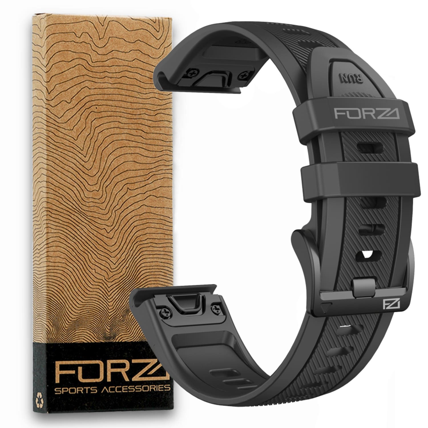FORZA Elite 26mm EasyFit StripeTwo-Tone Watch Strap, product, variation 10
