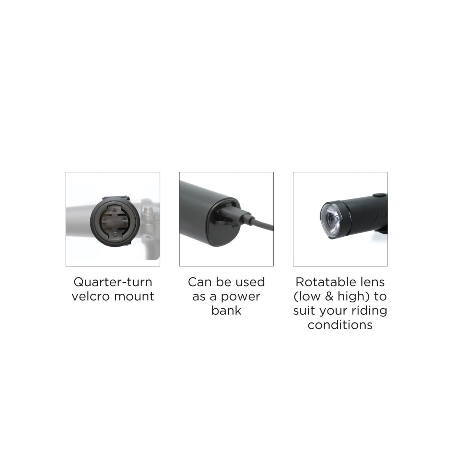 Ryder Focus 1500 Lumen Front Light, product, variation 2