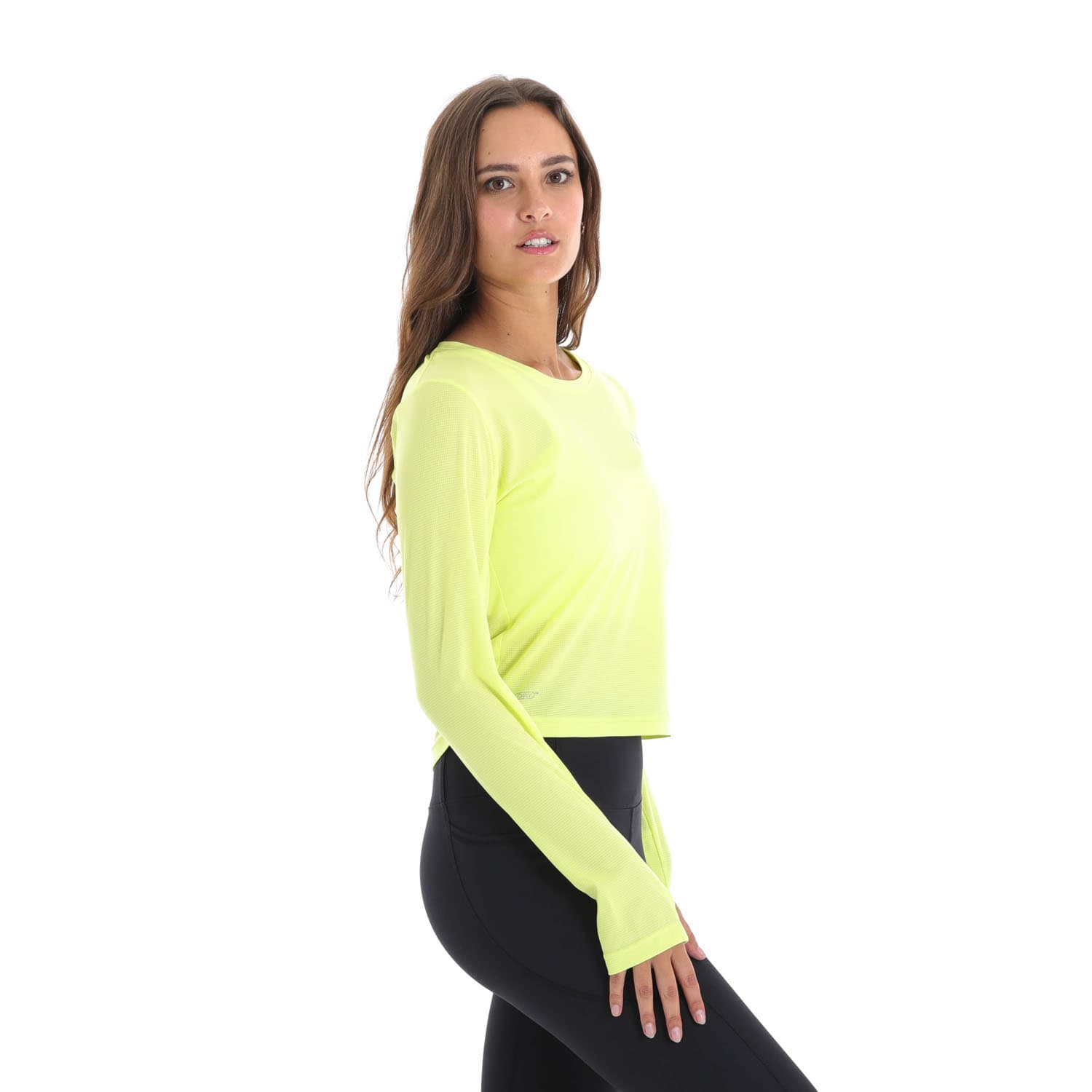 Capestorm Women&#039;s Essential Crop Running Long Sleeve, product, variation 2