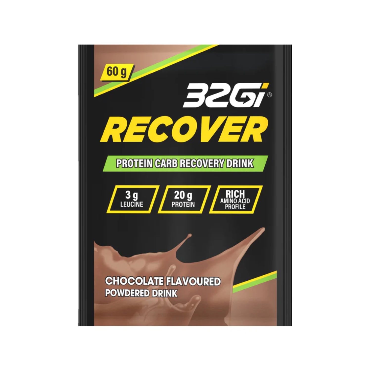 32Gi Chocolate Recover Protein Sports Drink Sachet 60g