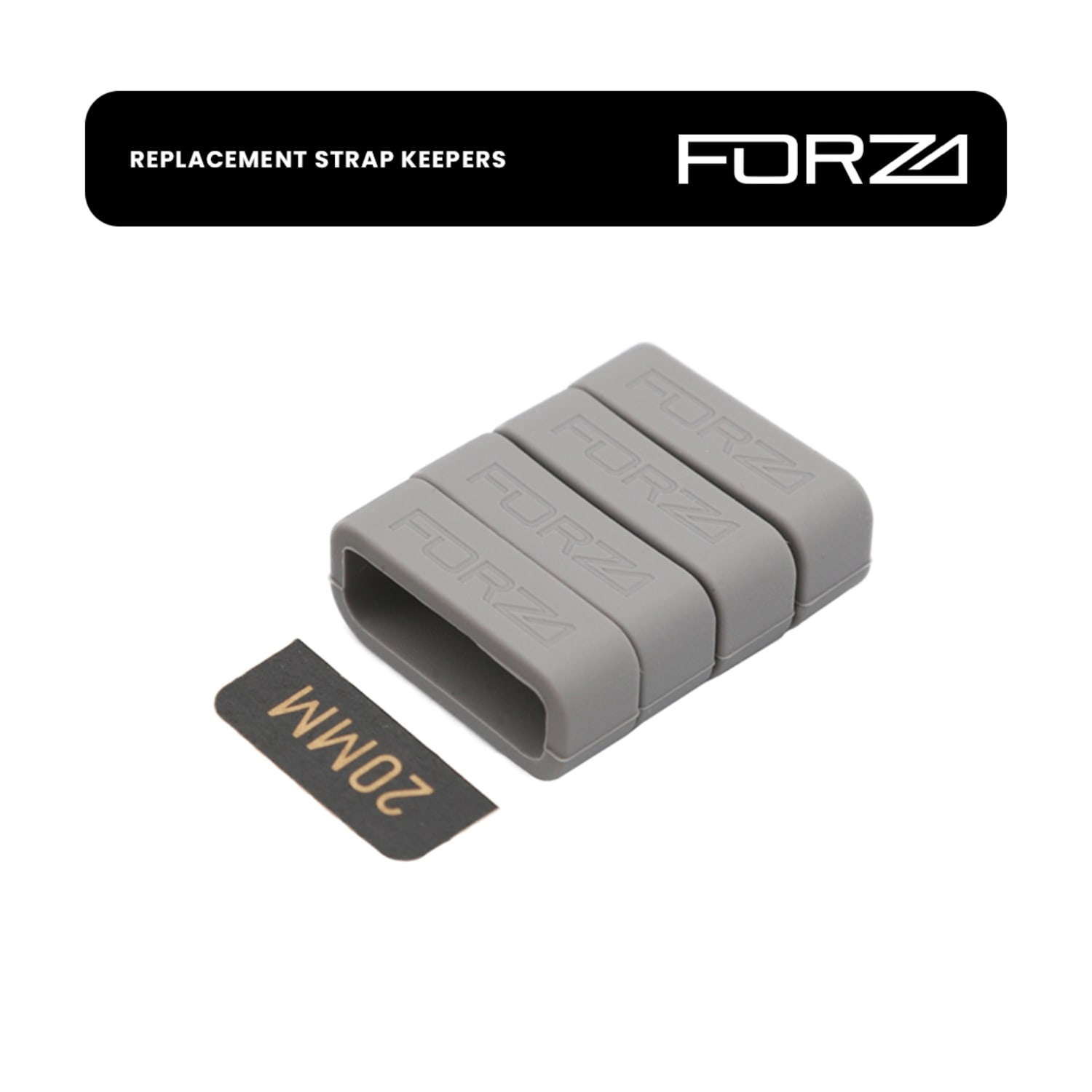 FORZA Elite 20mm Universal Watch Keeper (4 Pack), product, variation 12