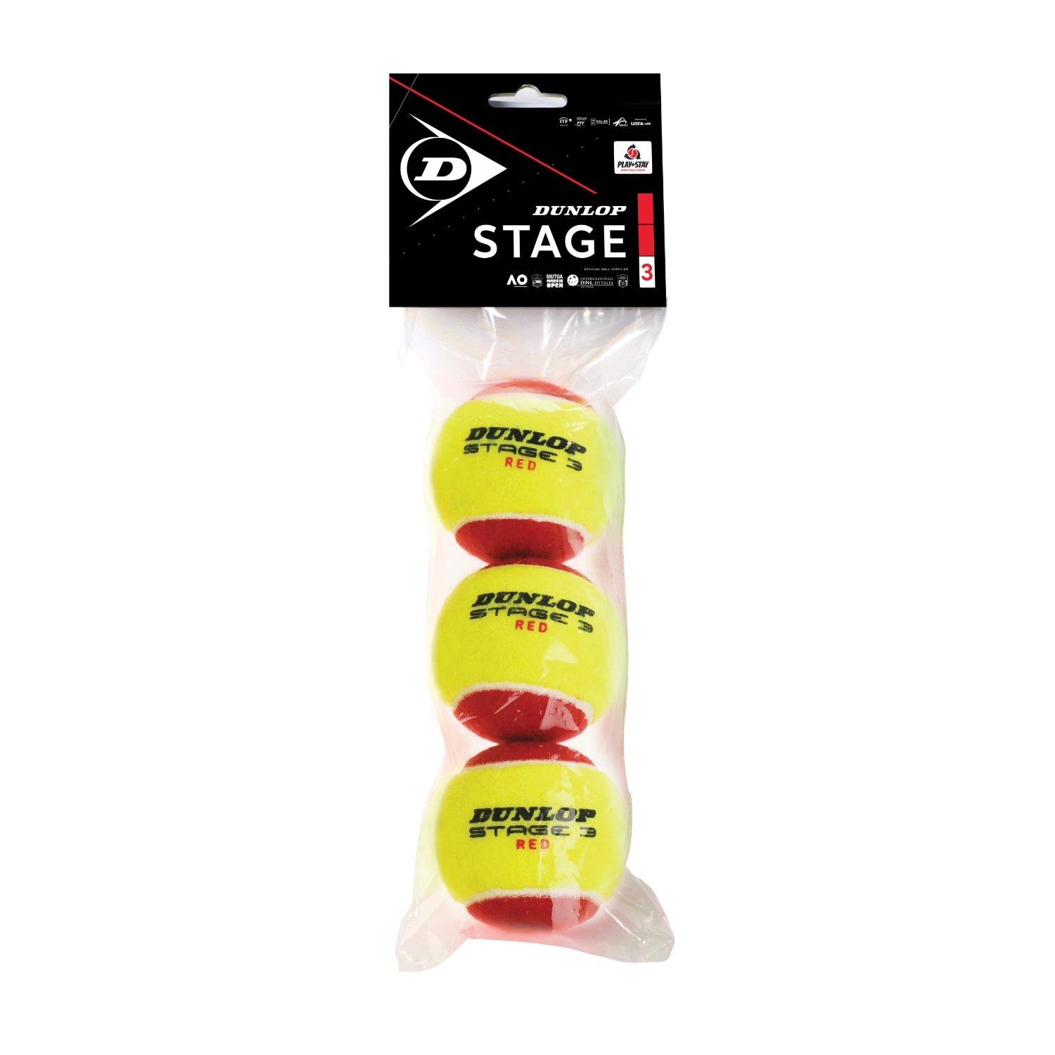 Dunlop Stage 3 Red Dot Tennis Ball Tin