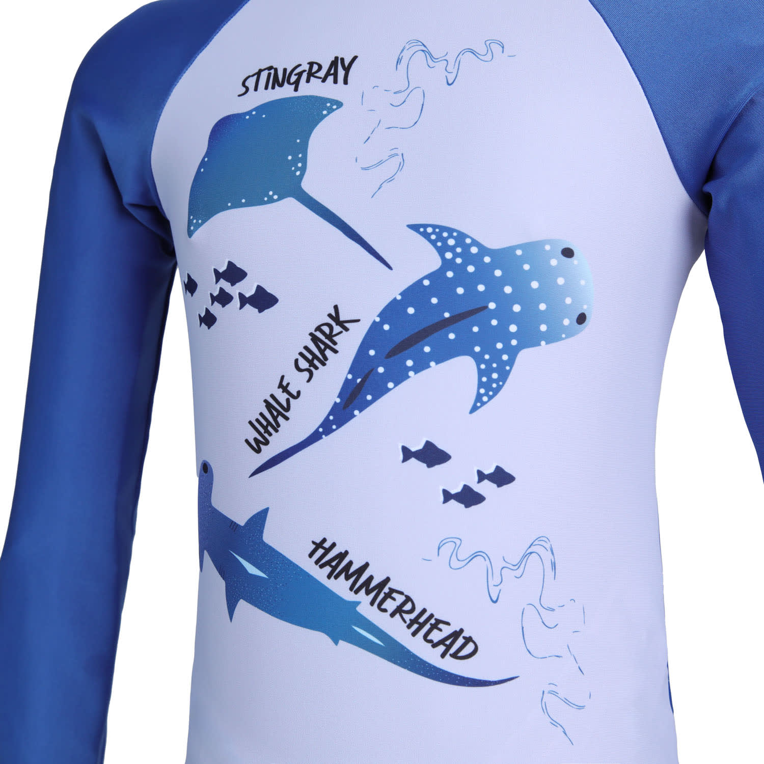 Boys Sea Life LS Rashvest Set, product, variation 3