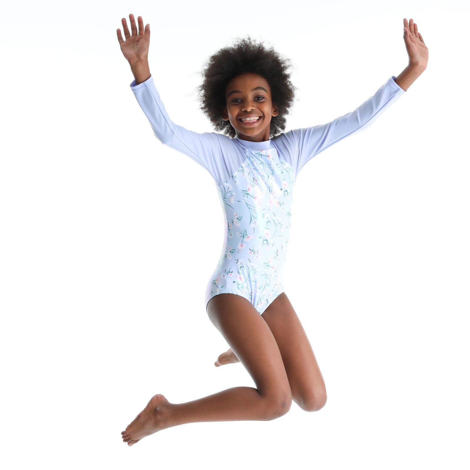 Girls Flower Foil Grenade Suit, product, variation 6